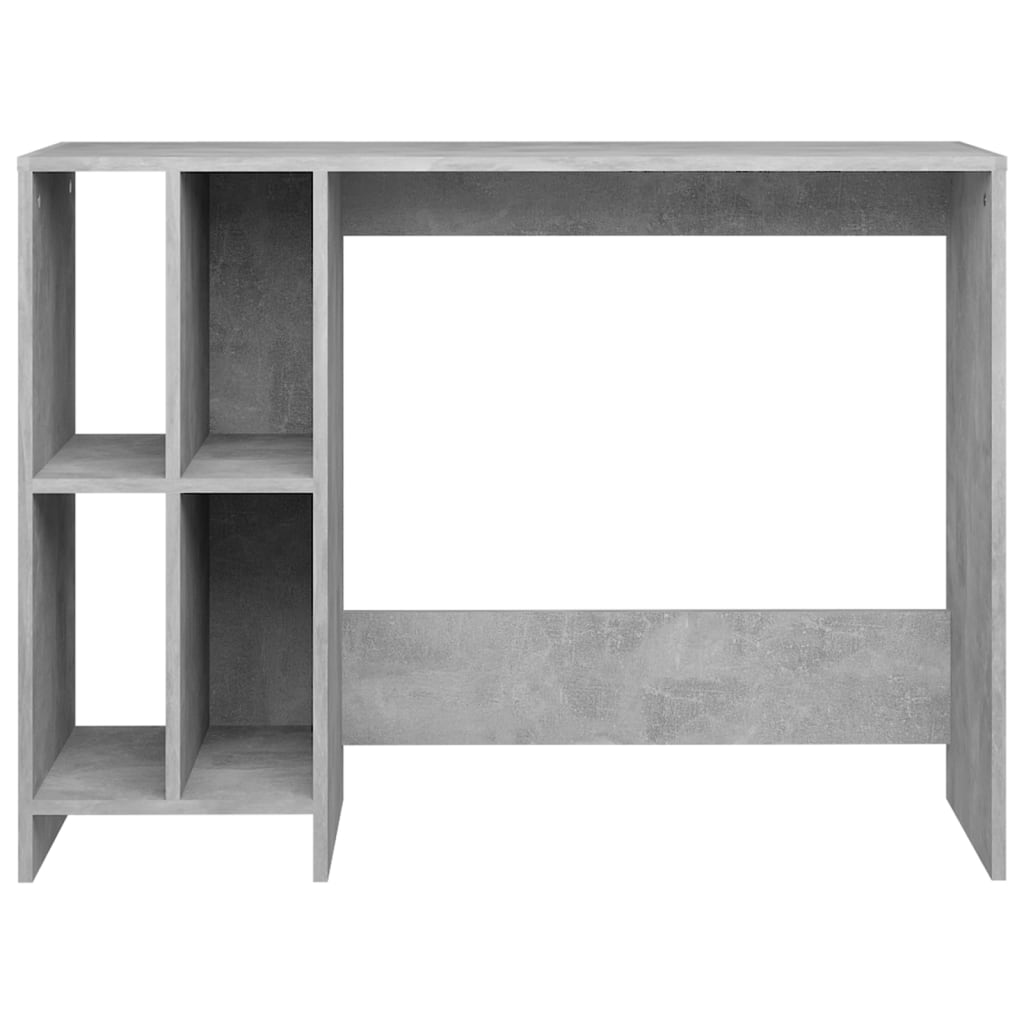 Notebook Desk Concrete Grey 102.5x35x75 cm Engineered Wood
